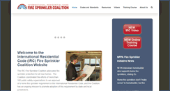 Desktop Screenshot of ircfiresprinkler.org